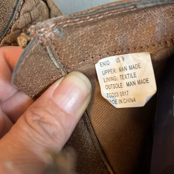 Fall Women’s Ankle Booties Heels Braided Buckle Details Size 8.5 - Picture 5 of 10